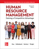 Book cover of: Human Resource Management: Gaining a Competitive Advantage ISE. By: NOE