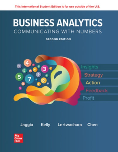 Book cover of: Business Analytics ISE. By: JAGGIA