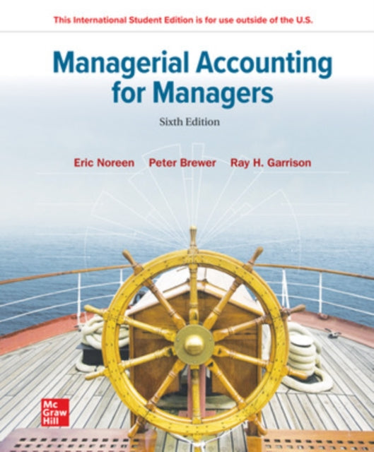 Book cover of: Managerial Accounting for Managers ISE. By: NOREEN