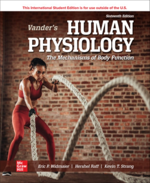 Book cover of: Vander's Human Physiology ISE. By: WIDMAIER