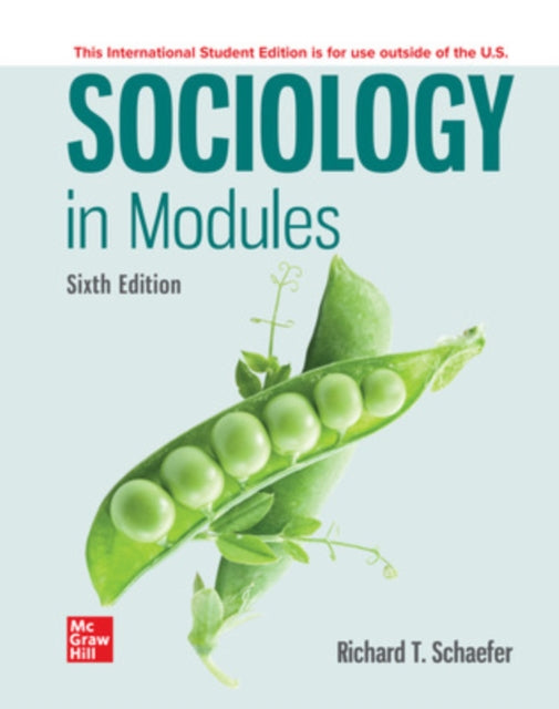 Book cover of: Sociology in Modules ISE. By: SCHAEFER