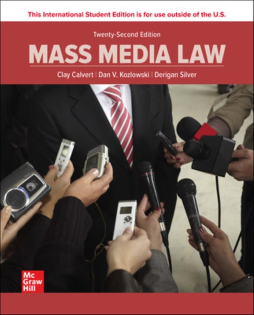 Book cover of: Mass Media Law ISE. By: Don R. Pember