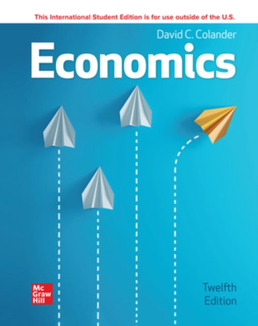 Book cover of: Economics ISE. By: COLANDER