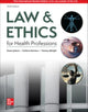 Book cover of: Law & Ethics for the Health Professions ISE. By: Karen Judson