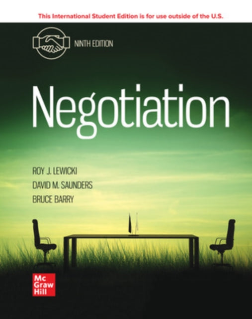 Book cover of: Negotiation ISE. By: LEWICKI