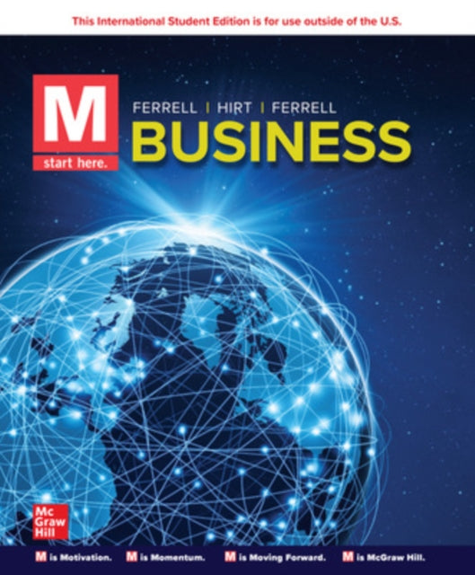 Book cover of: M: Business: 2024 Release ISE. By: FERRELL