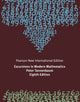 Book cover of: Excursions in Modern Mathematics. By: Peter Tannenbaum