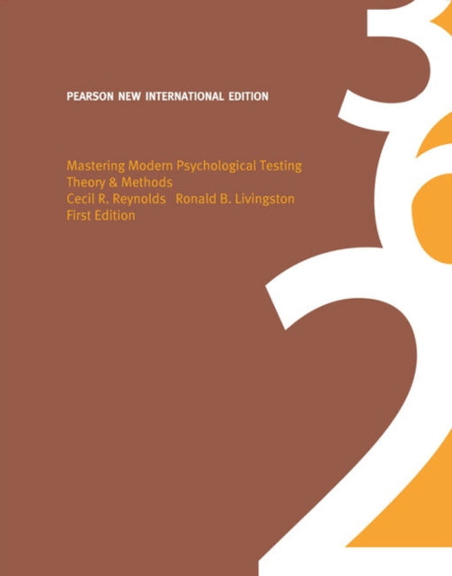 Book cover of: Mastering Modern Psychological Testing: Theory & Methods. By: Cecil R. Reynolds