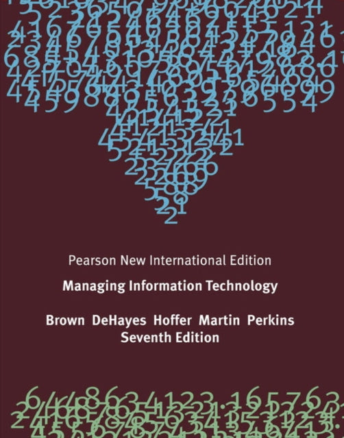 Book cover of: Managing Information Technology. By: Carol V. Brown