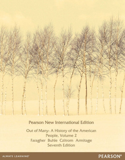 Book cover of: Out of Many: A History of the American People, Volume 2. By: John Mack Faragher