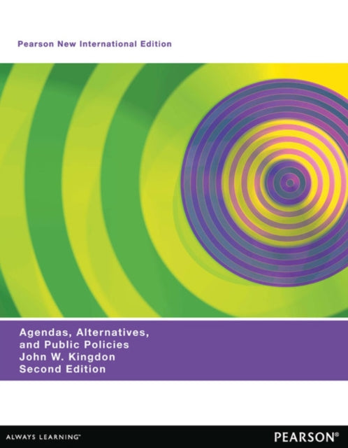 Book cover of: Agendas, Alternatives, and Public Policies (with an Epilogue on Health Care), Updated Edition. By: John W. Kingdon