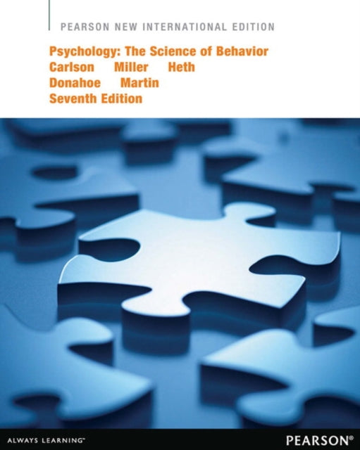 Book cover of: Psychology: The Science of Behavior. By: Neil R. Carlson