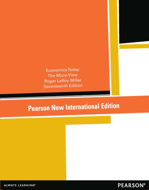 Book cover of: Economics Today: The Micro View. By: Roger LeRoy Miller
