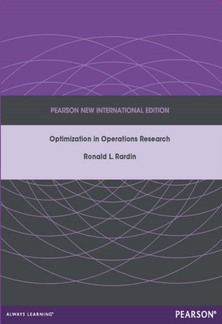 Book cover of: Optimization in Operations Research. By: Ronald L. Rardin