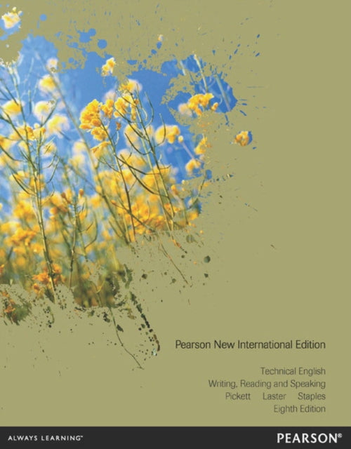 Book cover of: Technical English. By: Nell Ann Pickett
