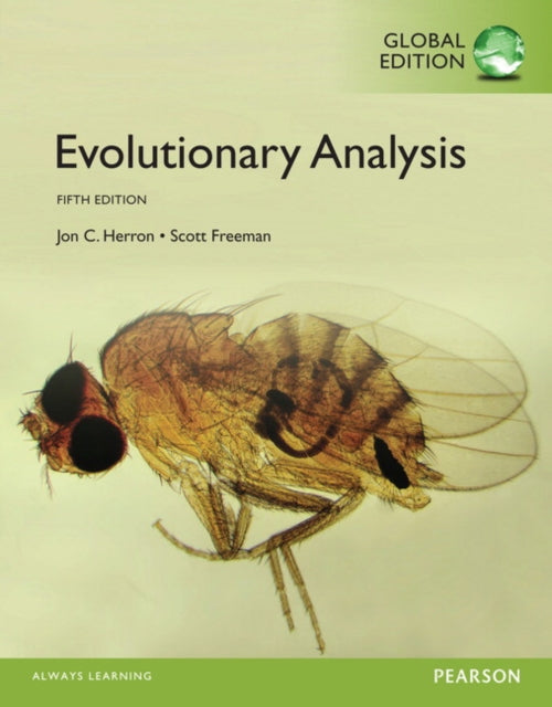 Book cover of: Evolutionary Analysis, Global Edition. By: Scott Freeman