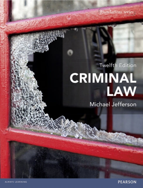Book cover of: Criminal Law. By: Michael Jefferson
