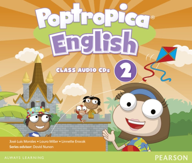 Book cover of: Poptropica English American Edition 2 Audio CD