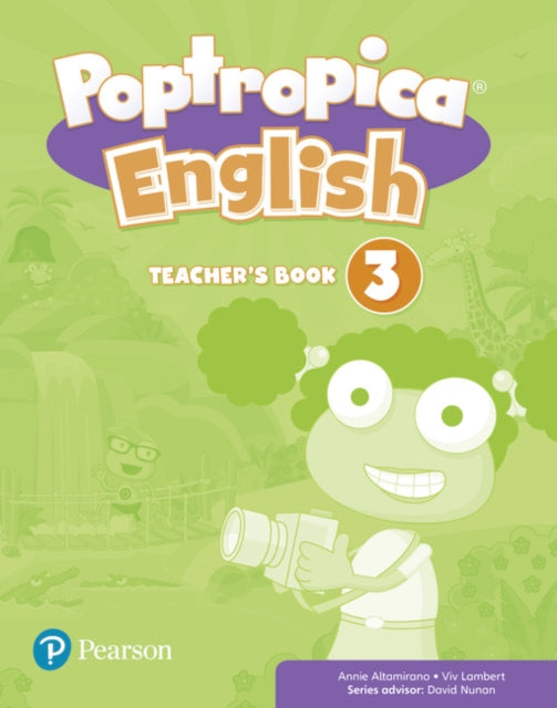 Book cover of: Poptropica English Level 3 Teacher's Book. By: Sagrario Salaberri