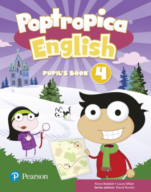 Book cover of: Poptropica English Level 4 Pupil's Book. By: Fiona Beddall