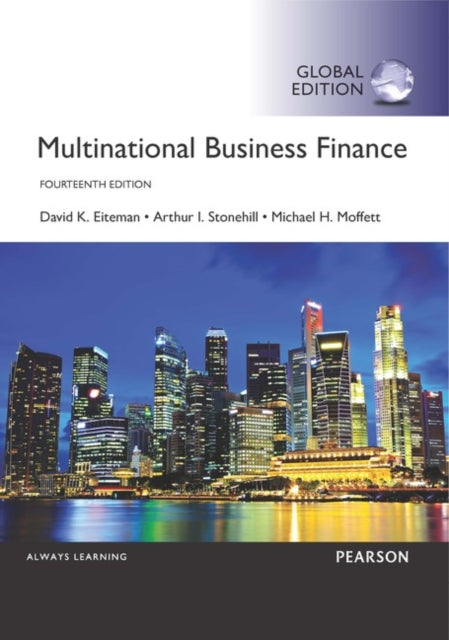 Book cover of: MyLab Finance with Pearson eText for Multinational Business Finance, Global Edition. By: David Eiteman