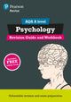 Book cover of: Pearson REVISE AQA A Level Psychology Revision Guide & Workbook inc online edition - for 2026, 2027 exams. By: Sarah Middleton