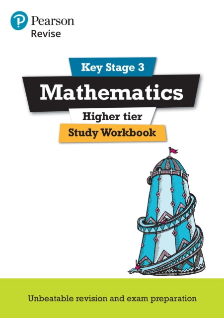 Book cover of: Pearson REVISE Key Stage 3 Maths (Higher) Study Workbook for preparing for GCSEs in 2025 and 2026. By: Sharon Bolger