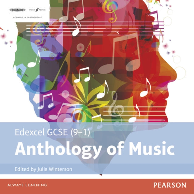 Book cover of: Edexcel GCSE (9-1) Anthology of Music CD