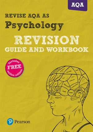 Pearson REVISE AQA AS Level Psychology Revision Guide & Workbook inc online edition - for 2026, 2027 exams
