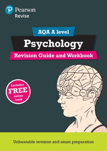 Pearson REVISE AQA AS Level Psychology Revision Guide & Workbook inc online edition