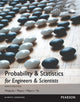 Book cover of: Probability & Statistics for Engineers & Scientists, Global Edition. By: Ronald E. Walpole