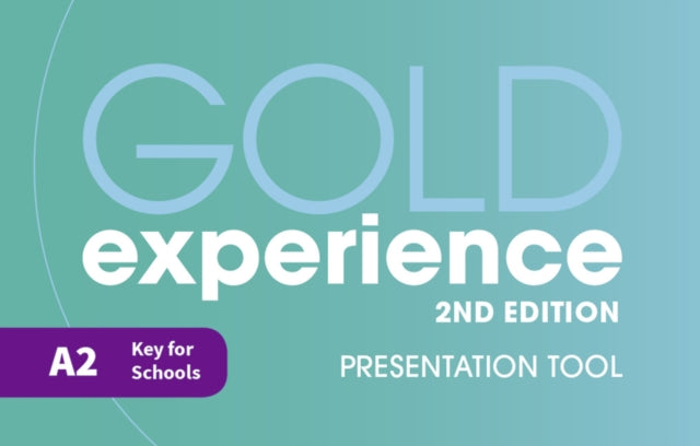 Book cover of: Gold Experience 2nd Edition A2 Teacher's Presentation Tool USB