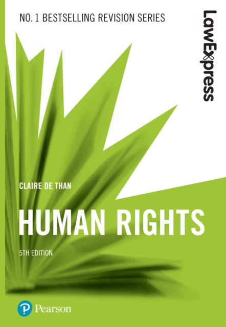 Book cover of: Law Express: Human Rights. By: Claire De Than