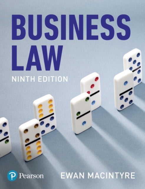 Book cover of: Business Law. By: Ewan MacIntyre