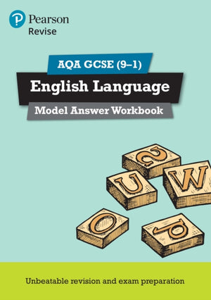 Pearson REVISE AQA GCSE English Language Model Answer Workbook - for 2026, 2027 exams