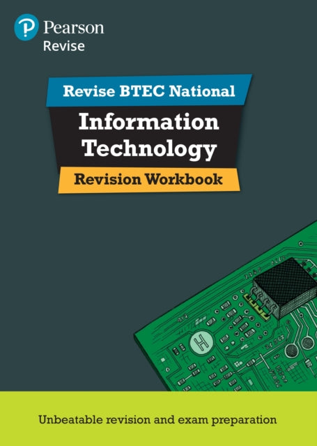 Pearson Revise BTEC National Information Technology Units 1 and 2 Revision Workbook - for 2025 exams 9781292230597 Daniel Richardson
