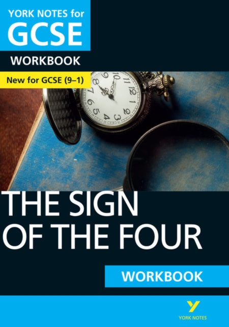 Book cover of: Sign of the Four York Notes GCSE English Literature Workbook - for 2026, 2027 exams. By: Lyn Lockwood
