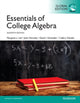 Book cover of: Essentials of College Algebra, Global Edition + MyLab Mathematics with Pearson eText (Package). By: Margaret L. Lial