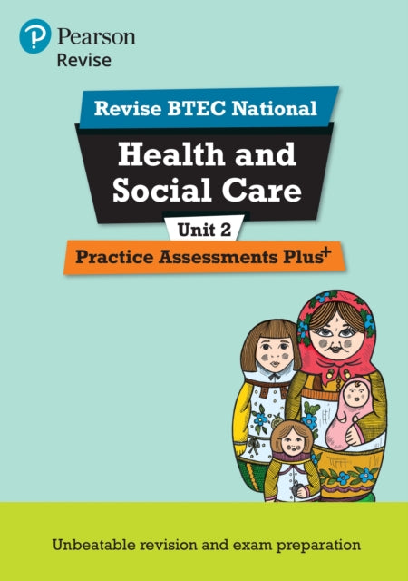 Book cover of: Pearson REVISE BTEC National Health and Social Care Practice Assessments Plus U2 - for 2025 exams. By: Elizabeth Haworth
