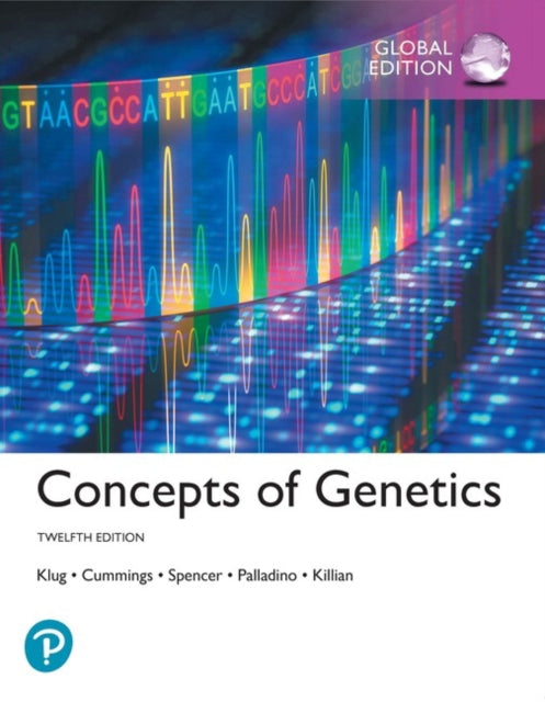 Book cover of: Concepts of Genetics, Global Edition. By: William S. Klug