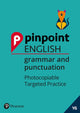 Book cover of: Pinpoint English Grammar and Punctuation Year 6. By: Giles Clare