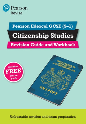 Pearson REVISE Edexcel GCSE Citizenship Revision Guide and Workbook Incl. online revision