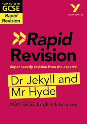 York Notes RAPID AQA GCSE (Revision Guide) Jekyll and Hyde - for 2026, 2027 exams