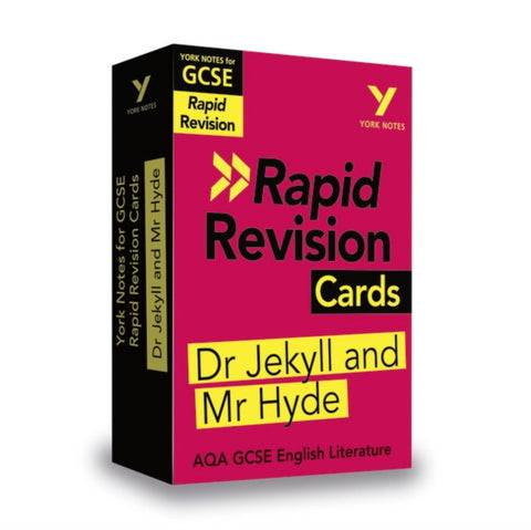 York Notes RAPID AQA GCSE (Revision Cards) The Strange Case of Dr Jekyll and Mr Hyde