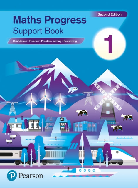 Book cover of: Maths Progress Second Edition Support Book 1. By: Katherine Pate