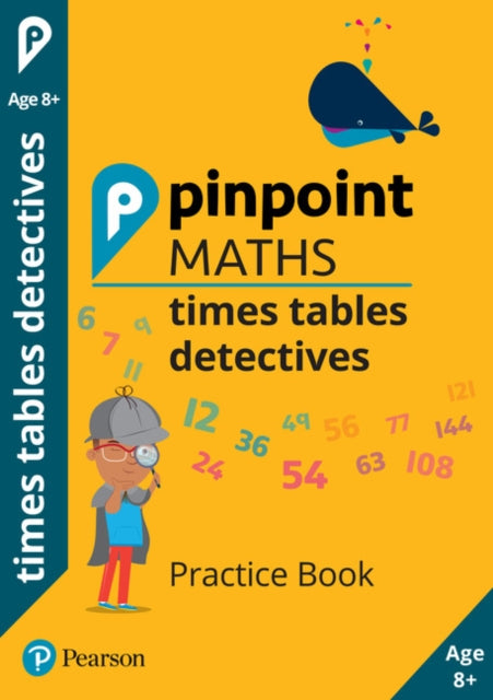 Book cover of: Pinpoint Maths Times Tables Detectives Year 4 (Pack of 30). By: Lucy Roberts