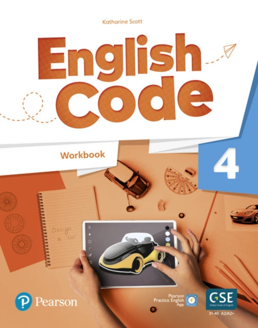Book cover of: English Code Level 4 (AE) - 1st Edition - Student's Workbook with App