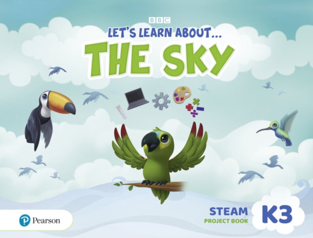 Book cover of: Let's Learn About the Earth (AE) - 1st Edition (2020) - STEAM Project Book - Level 3 (the Sky)
