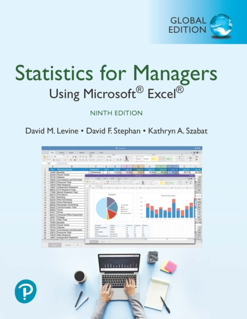 Book cover of: Statistics for Managers Using Microsoft Excel, Global Edition. By: David Levine