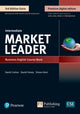 Book cover of: Market Leader 3e Extra Intermediate Student's Book & eBook with Online Practice, Digital Resources & DVD Pack. By: David Cotton